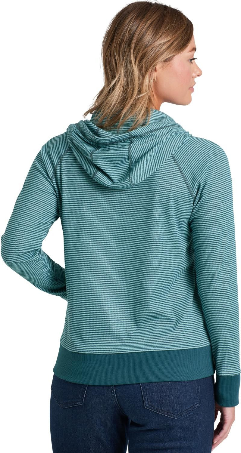 Stria Pullover Hoody - Womens - everglade 1