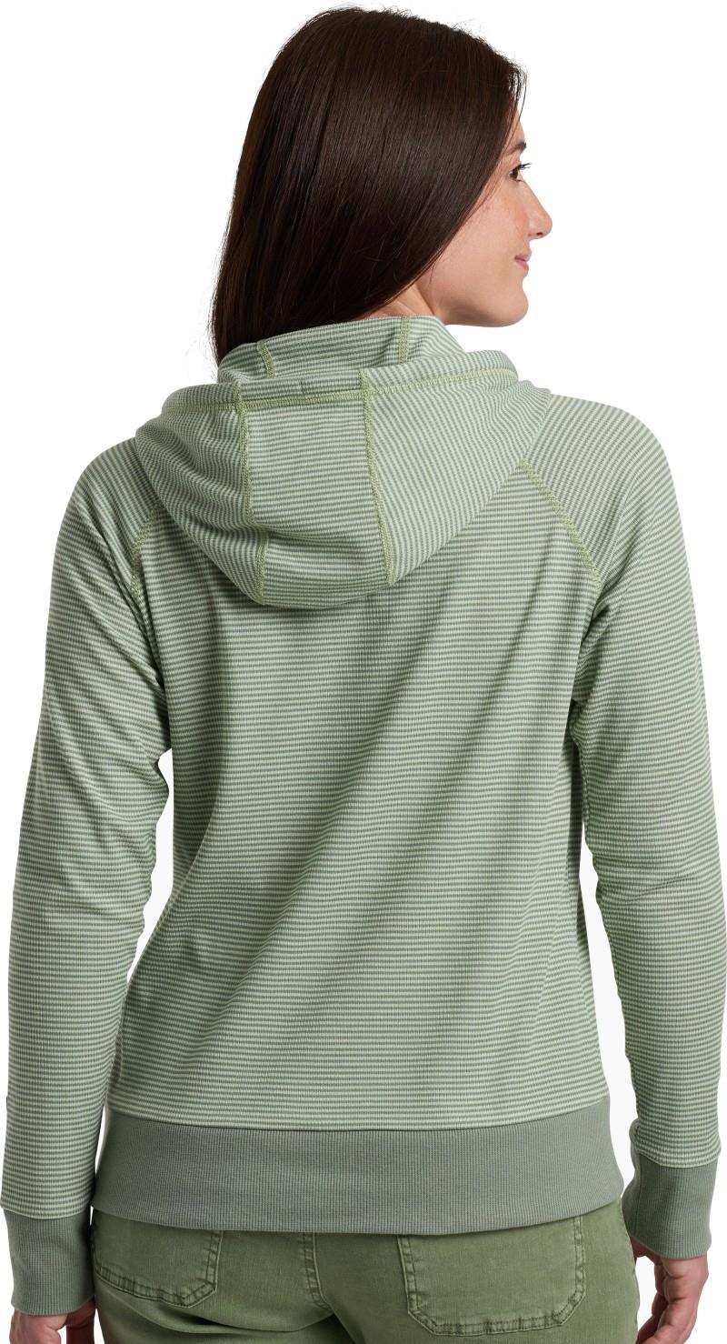 Stria Pullover Hoody - Womens - slate green 1