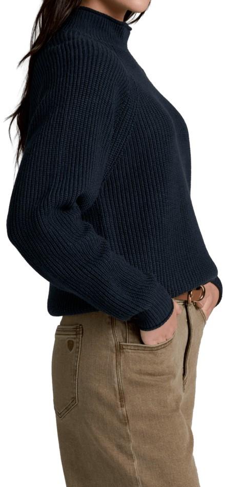 Strova Roll Neck Sweater - Womens - dark twilight 1