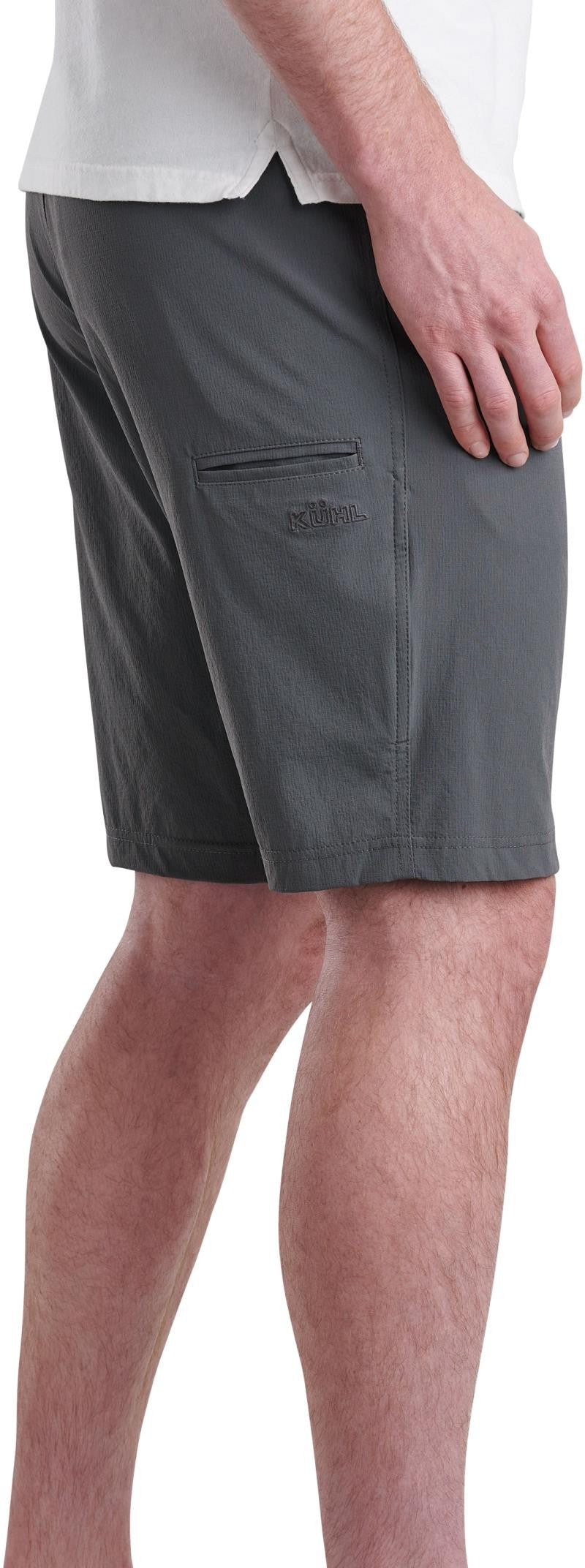 Suppressor Shorts, 8" Inseam - Mens - carbon 1