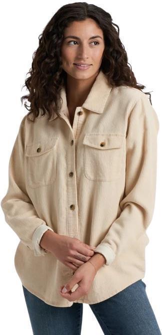 Tallula Cord Shirt - Womens - sea salt 1