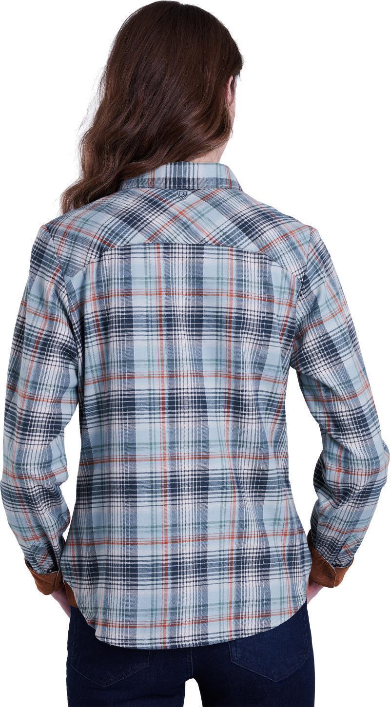 Tess Flannel LS - Womens - Evergreen 2