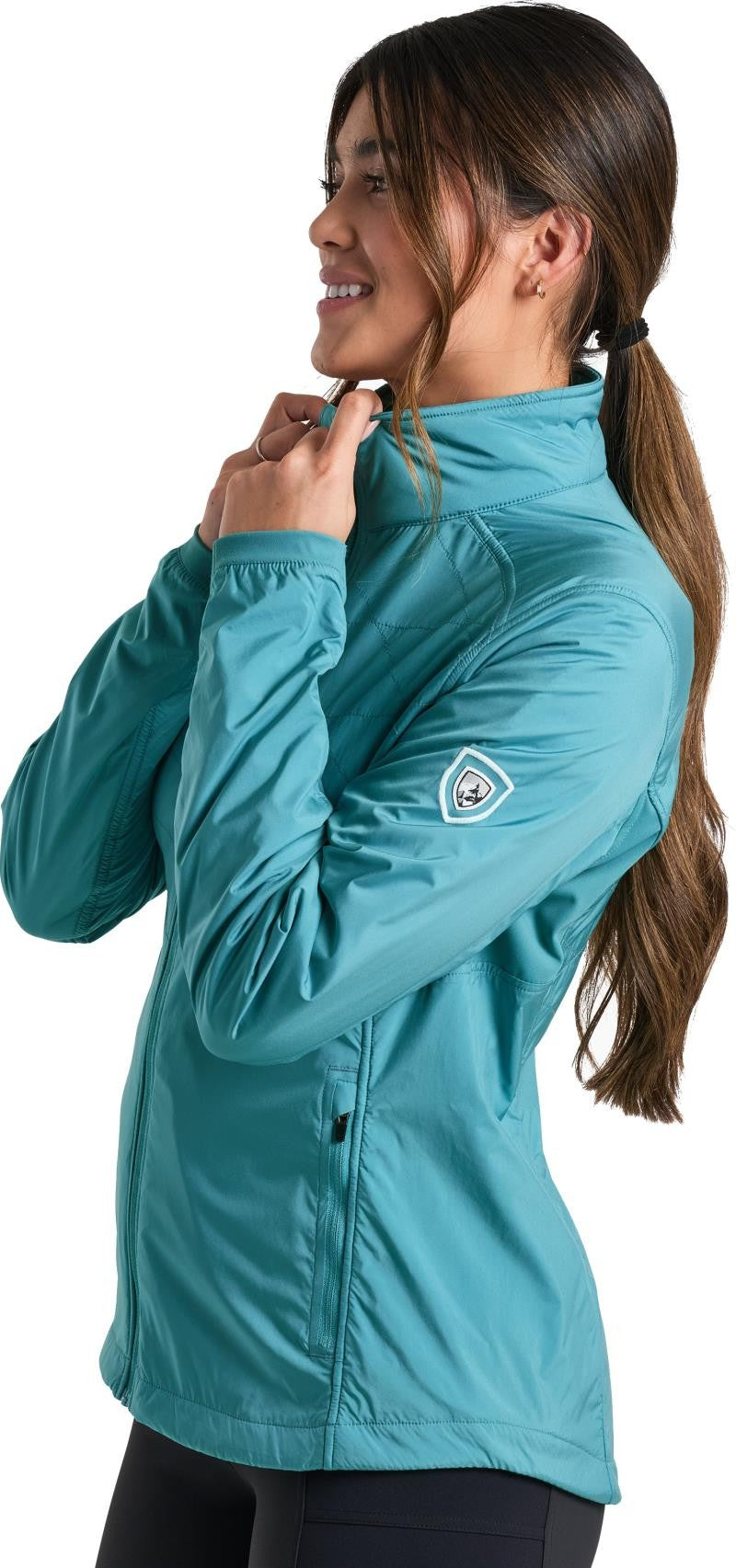 The One Jacket - Womens - aqua 1