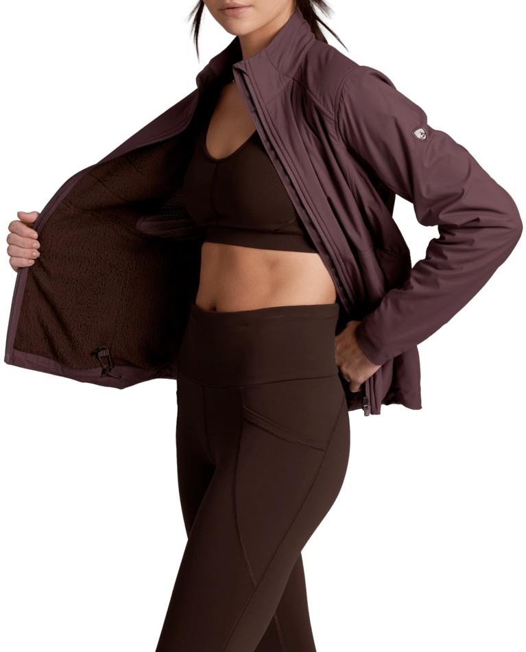 The One Jacket - Womens - mulberry 1