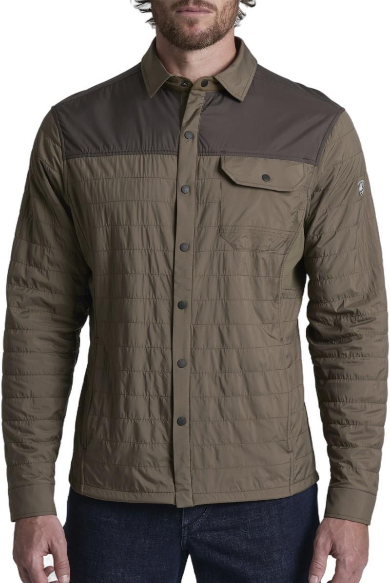 The One Shirt-Jac - Mens - kanteen / dark oak 1
