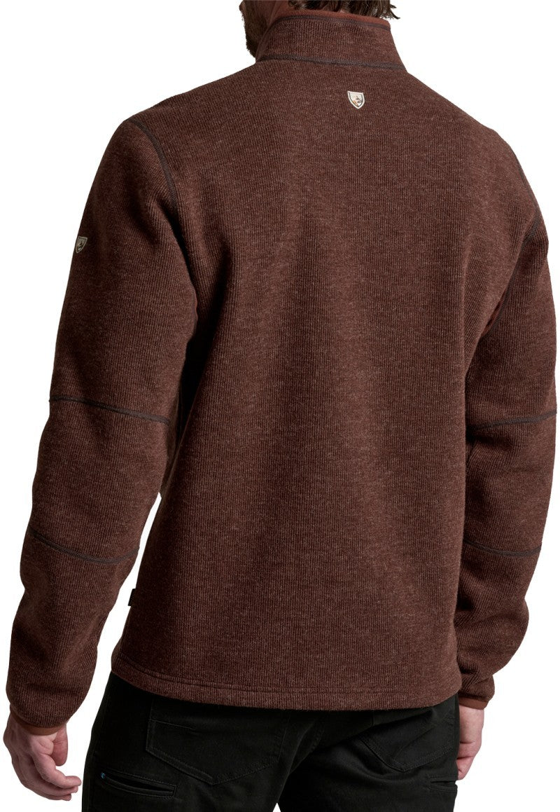 Thor 1/4 Zip - Mens - rustic brick 1