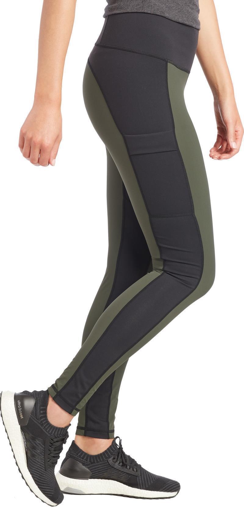 Transcendr Legging, 29" Inseam - Womens - Olive / Raven 3