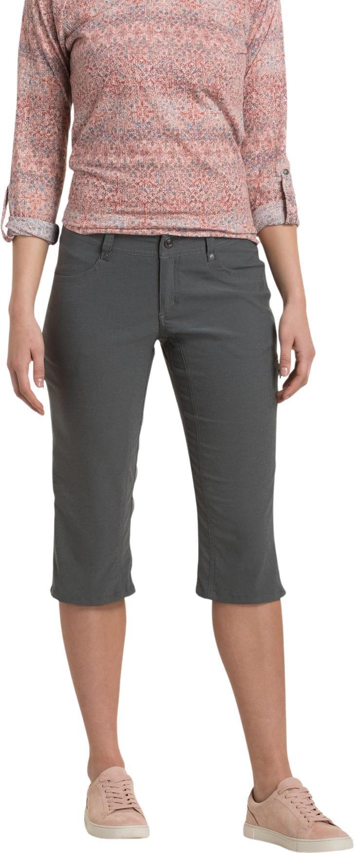 Trekr Kapris - Womens - Charcoal 1