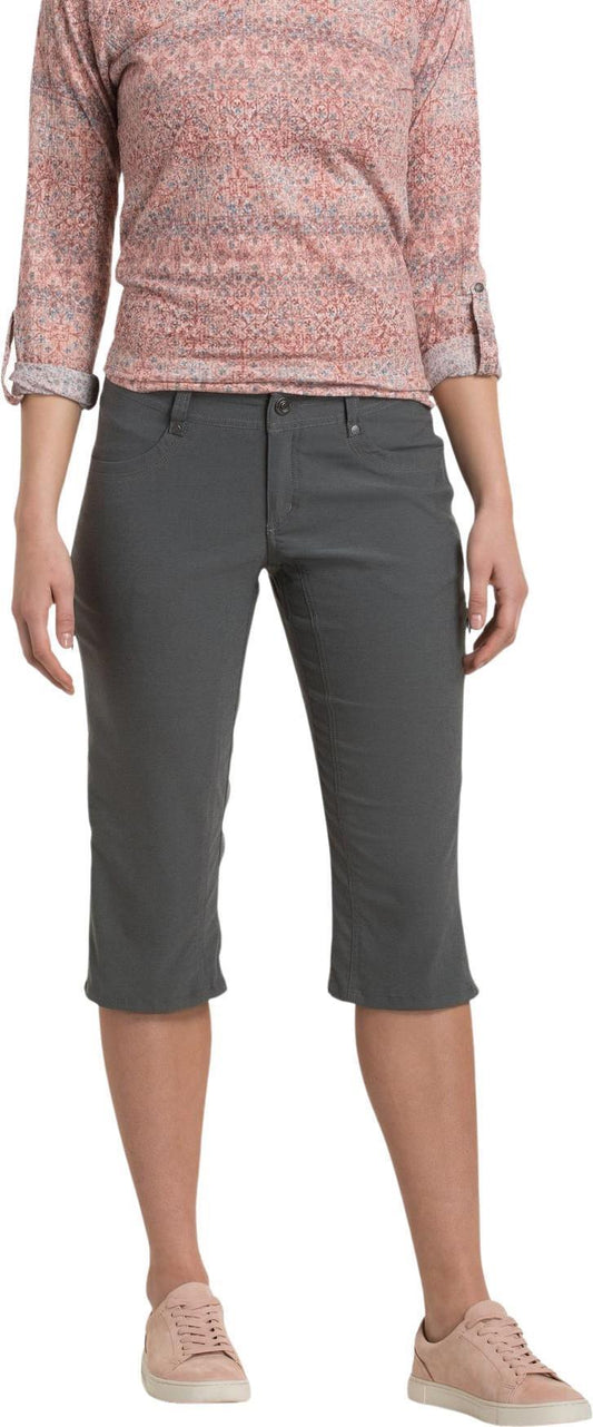 Trekr Kapris - Womens - Charcoal 1
