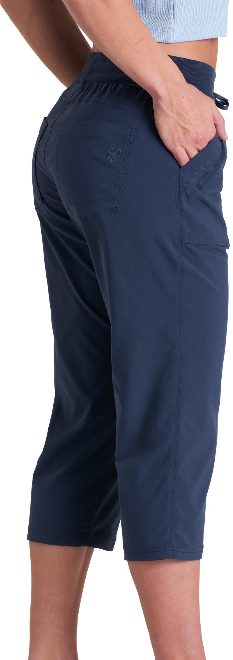 Trekr Pull On Kapri, Reg - Womens - indigo 1