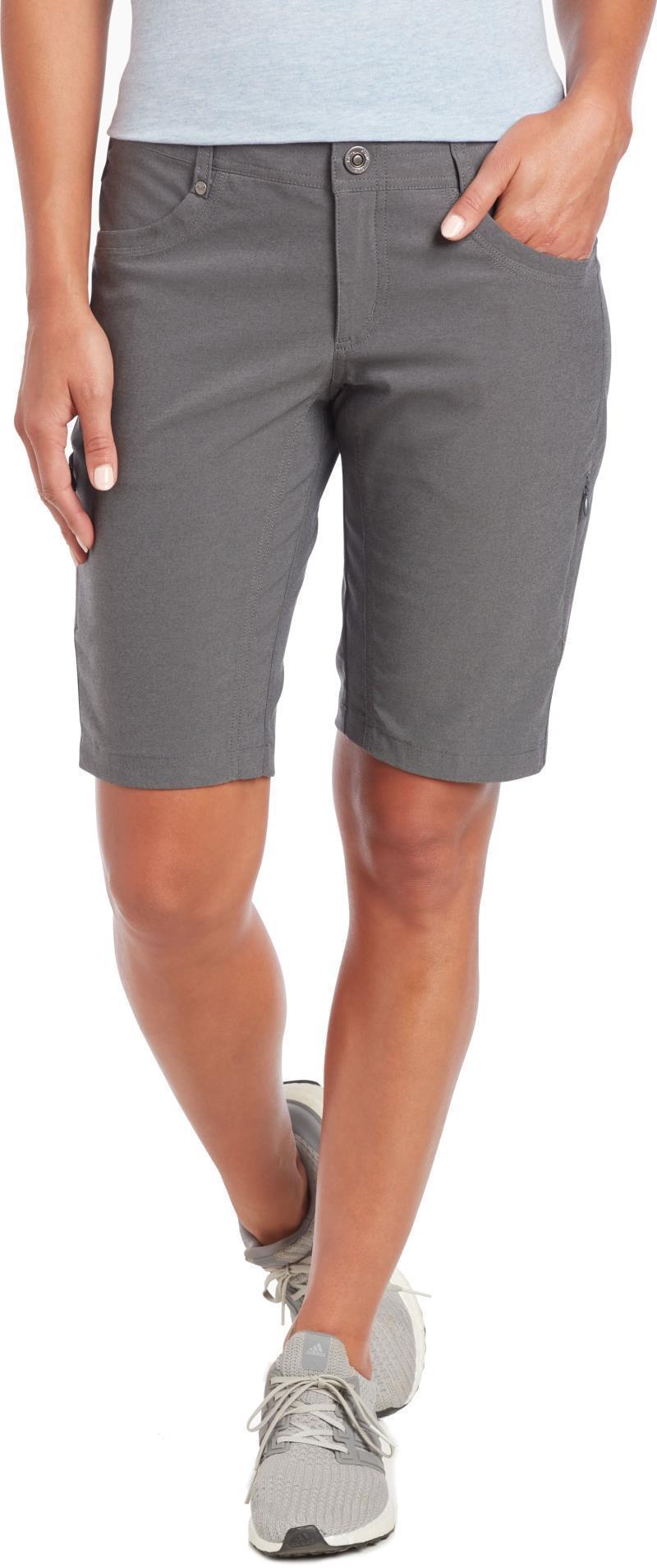 Trekr Shorts, 11" Inseam - Womens - Charcoal 1