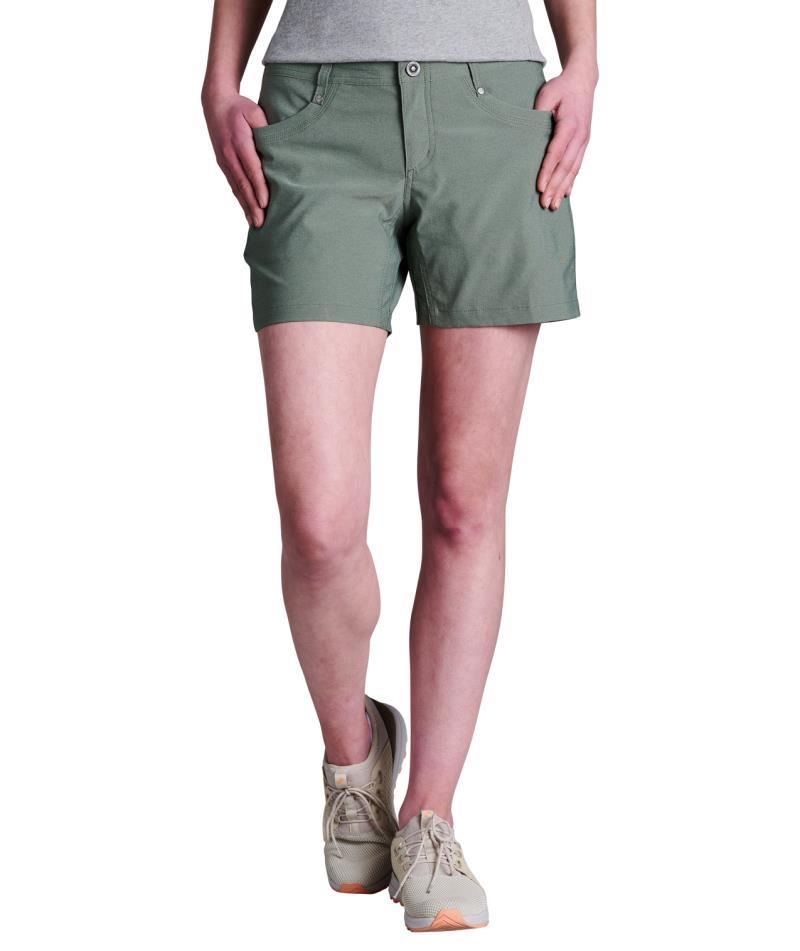 Trekr Shorts, 5.5" Inseam - Womens - Olive 1