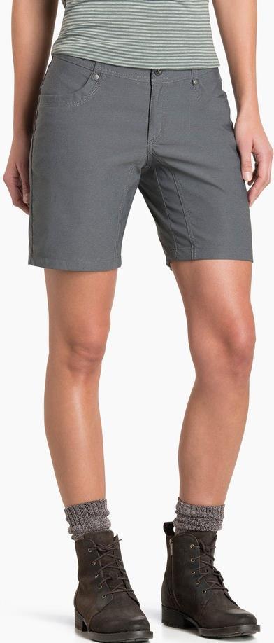 Trekr Shorts, 8" Inseam - Womens - charcoal 1
