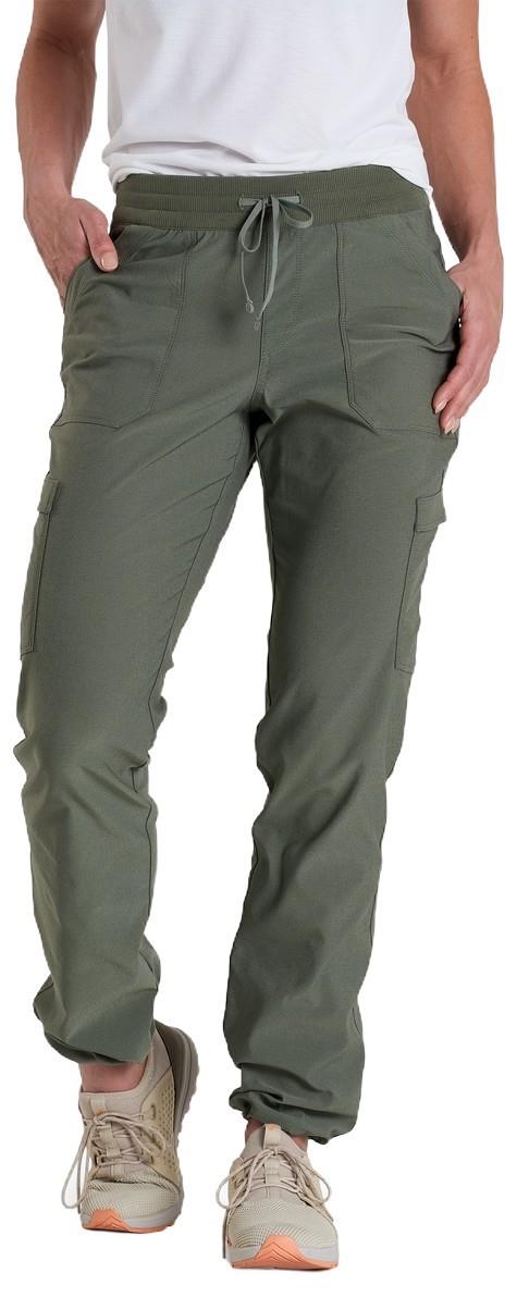 Trekr Straight Pants, Extra Short - Womens - olive 1