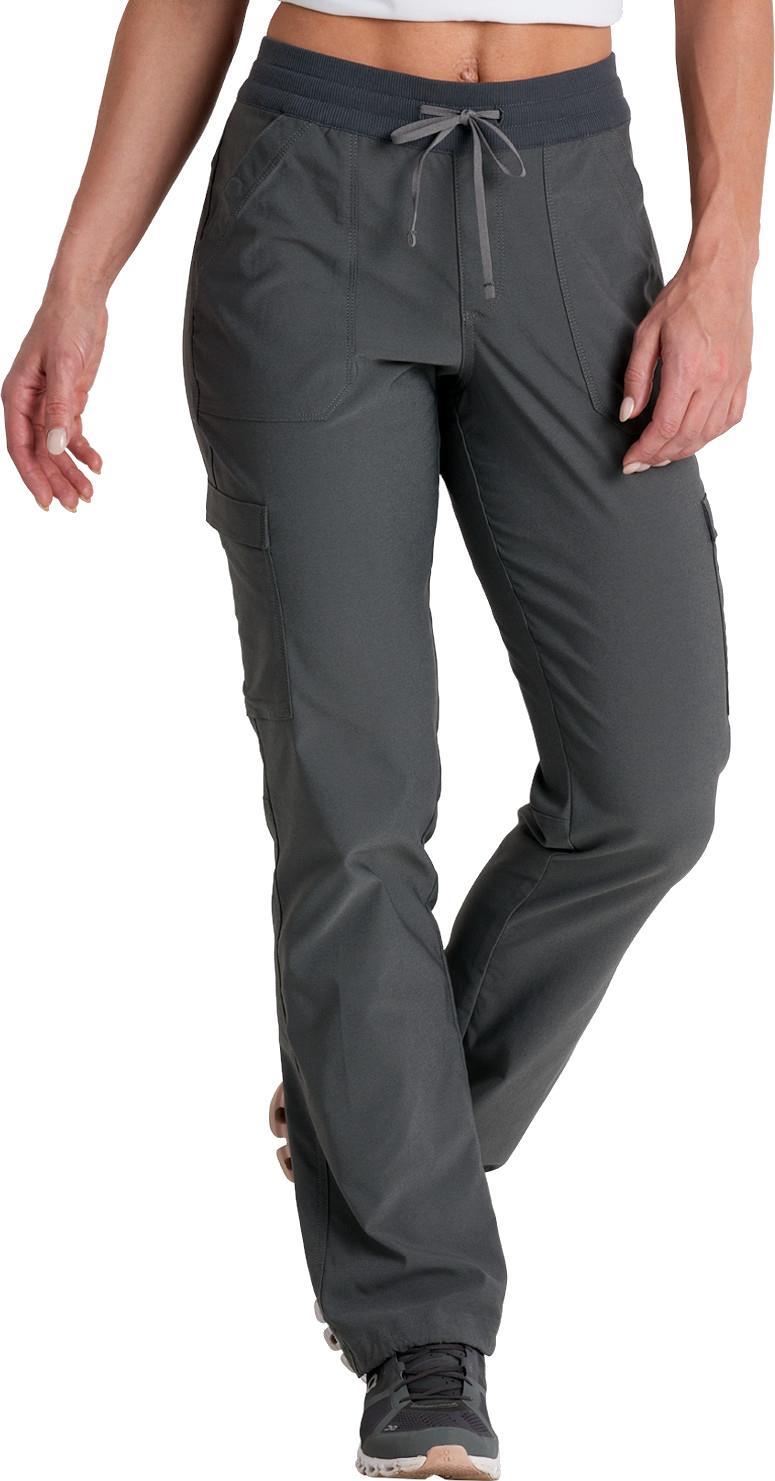 Trekr Straight Pants, Long - Womens - charcoal 1