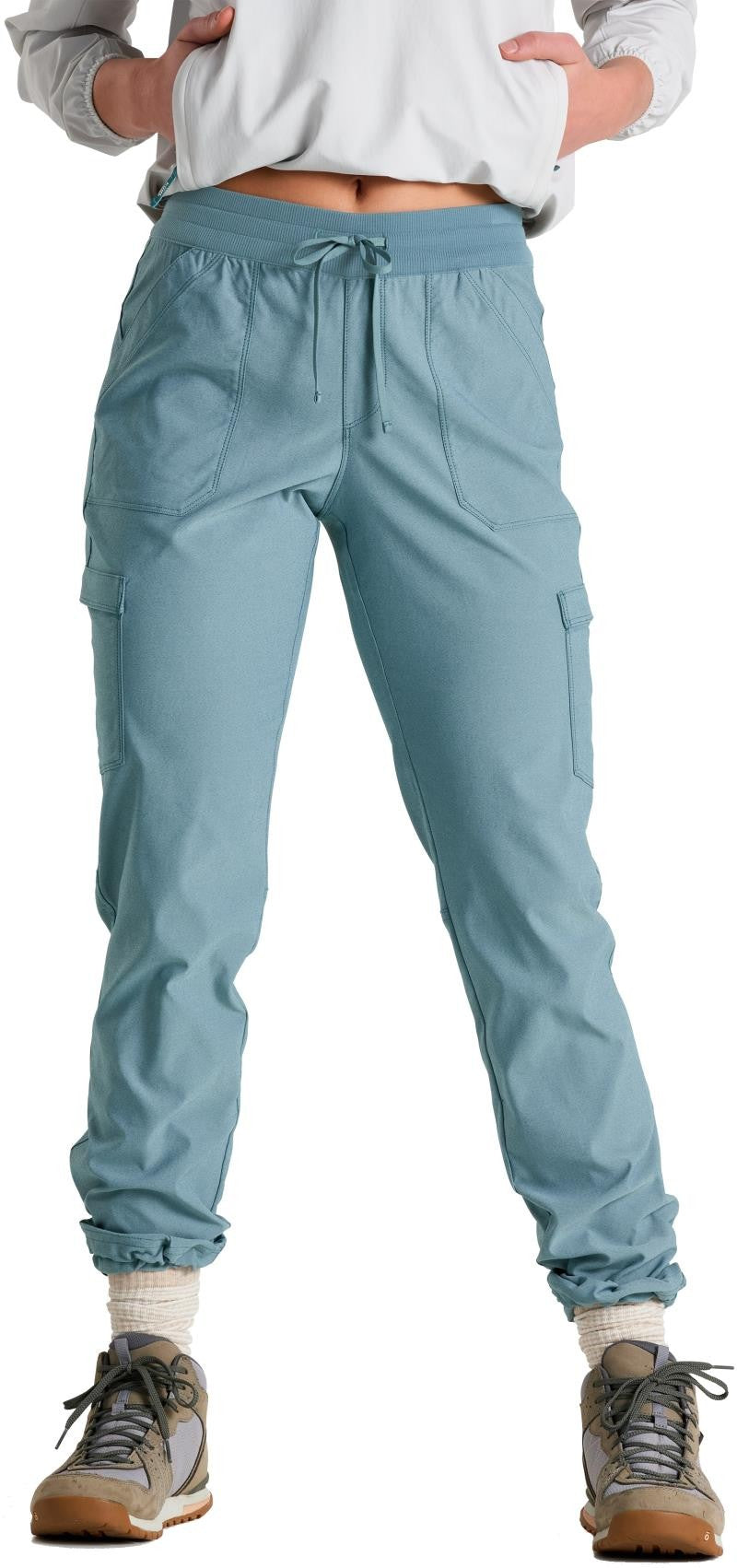 Trekr Straight Pants, Long - Womens - dew 1