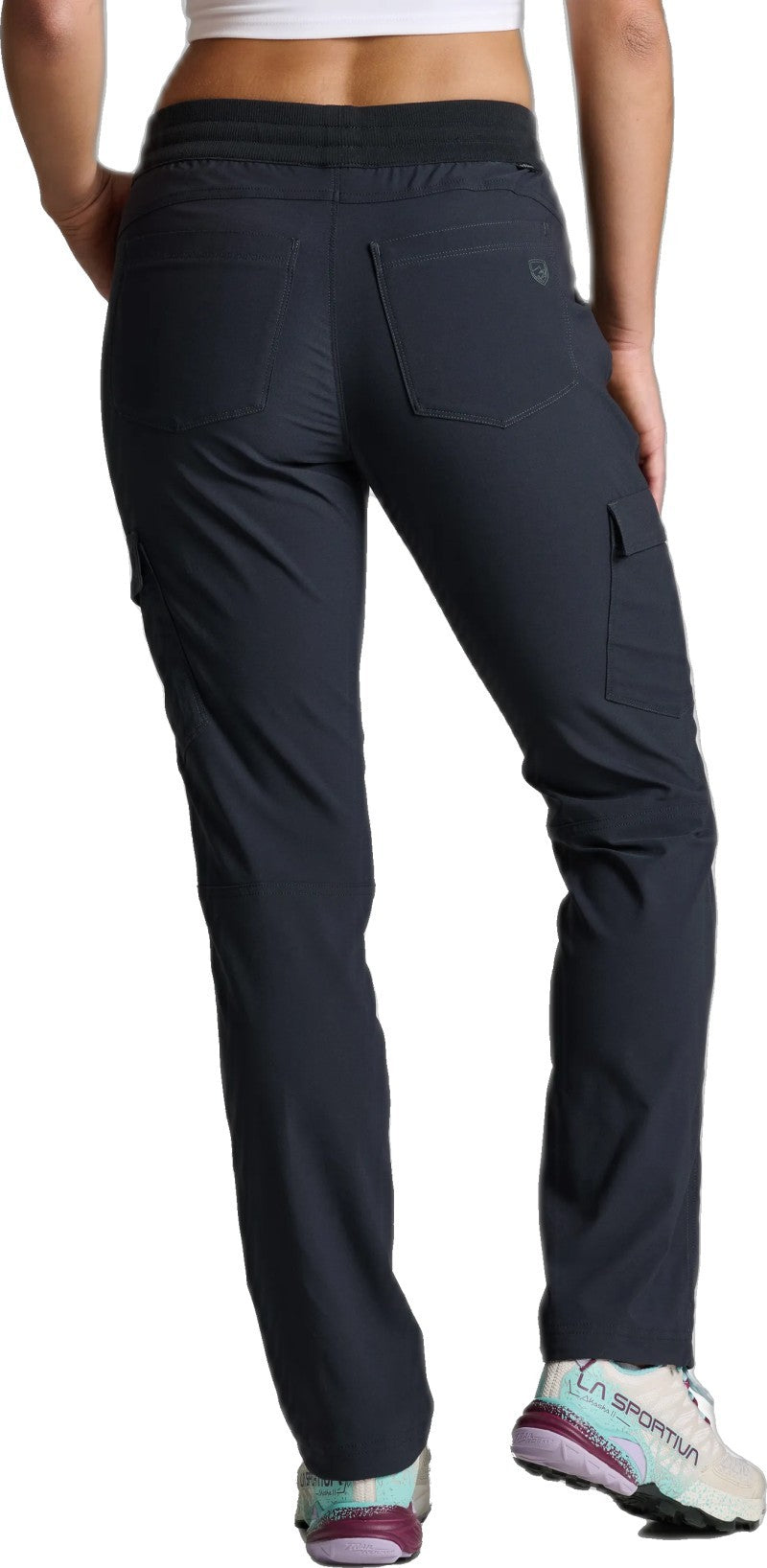 Trekr Straight Pants, Reg - Womens - black 1