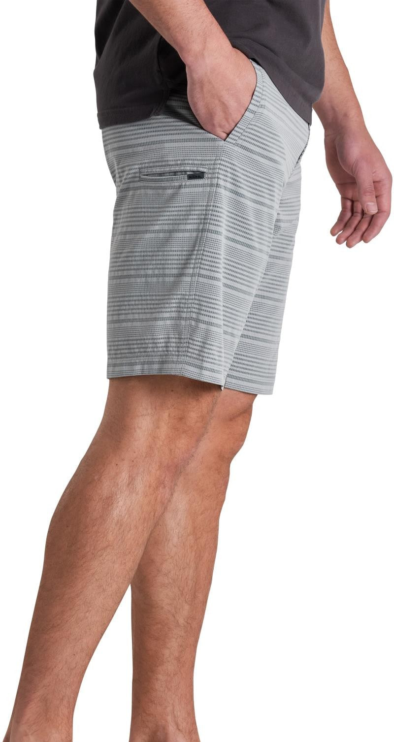 Upriser Shorts, 10" Inseam - Mens - concrete grey stripe 1