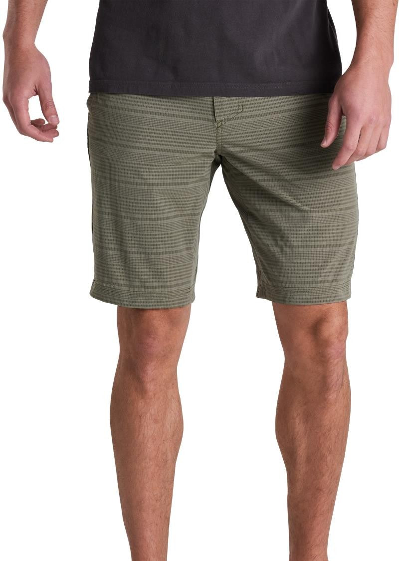 Upriser Shorts, 10" Inseam - Mens - evergreen stripe 1