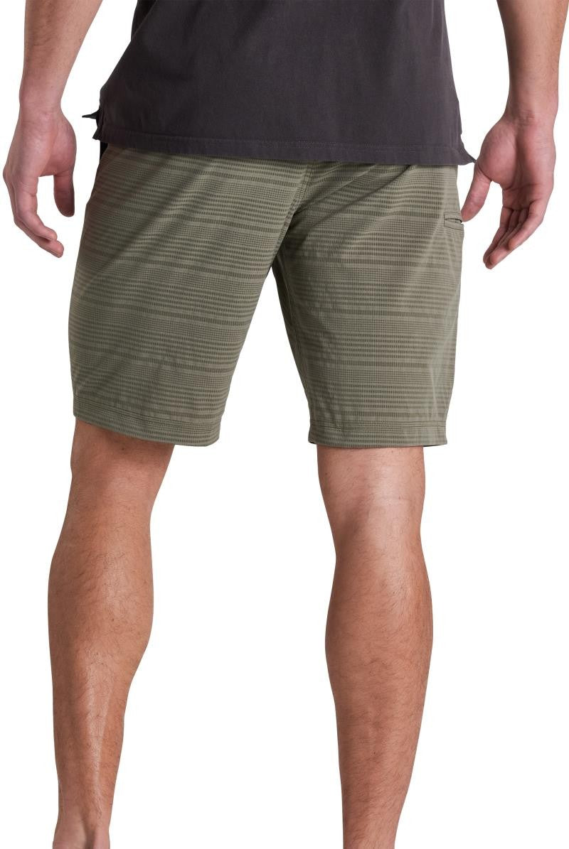 Upriser Shorts, 10" Inseam - Mens - evergreen stripe 1