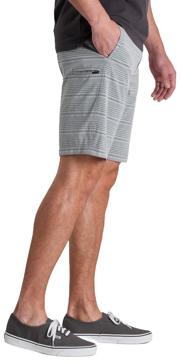 Upriser Shorts, 8" Inseam - Mens - concrete grey stripe 1