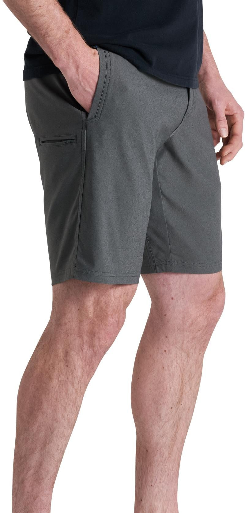 Upshift Shorts, 10" Inseam - Mens - carbon 1
