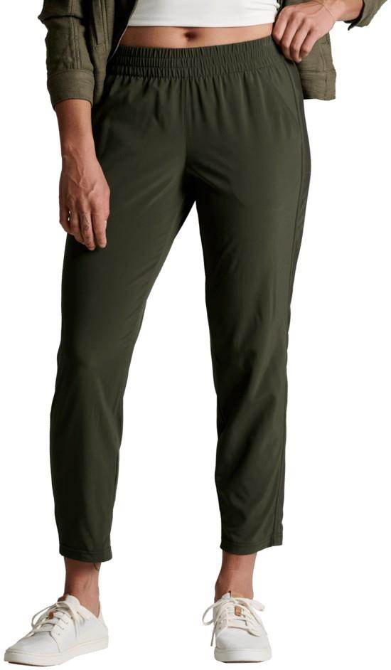 Vantage Crop Pants, Long - Womens - black olive 1