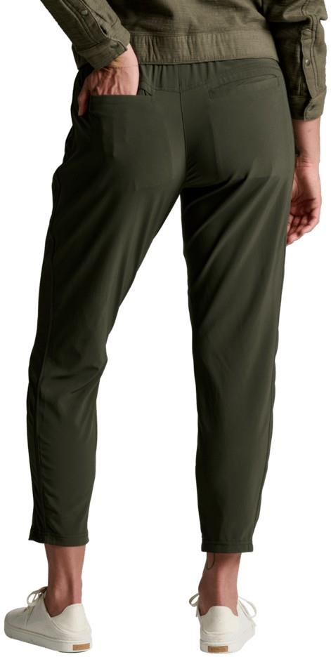 Vantage Crop Pants, Long - Womens - black olive 1