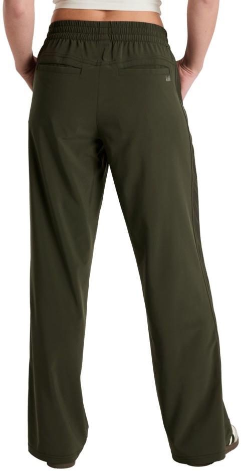 Vantage Pants, Wide Leg, Long - Womens - black olive 1