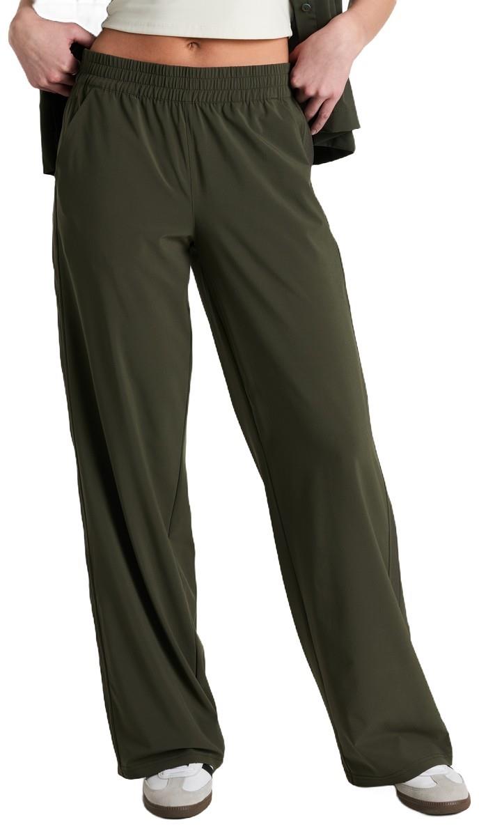 Vantage Pants, Wide Leg, Reg - Womens - black olive 1
