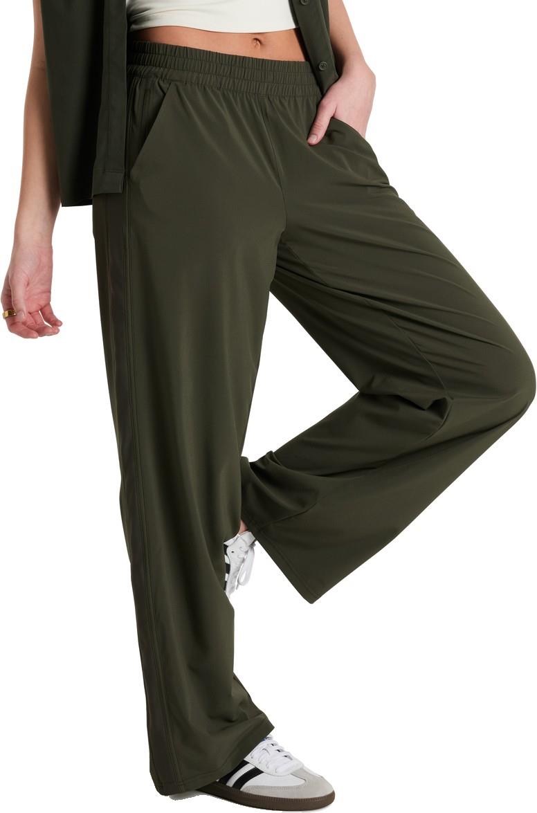 Vantage Pants, Wide Leg, Reg - Womens - black olive 1
