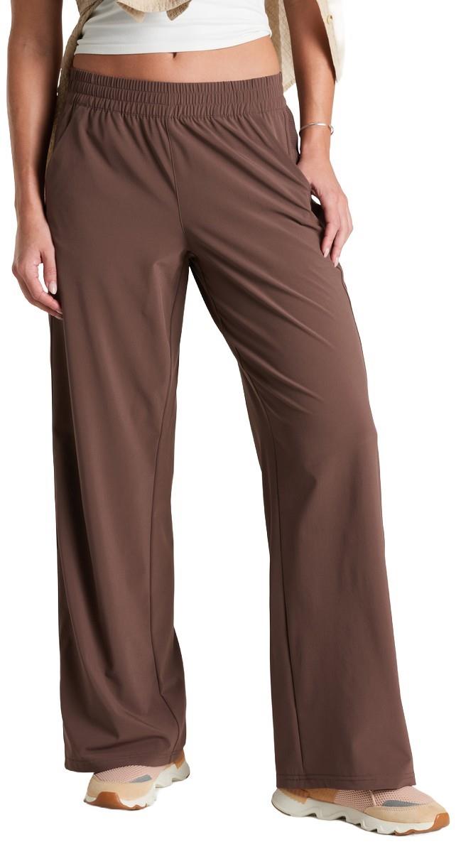 Vantage Pants, Wide Leg, Reg - Womens - coffee 1