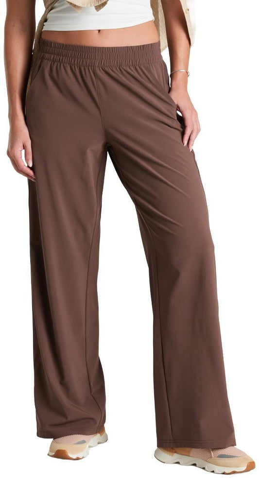 Vantage Pants, Wide Leg, Reg - Womens - coffee 1