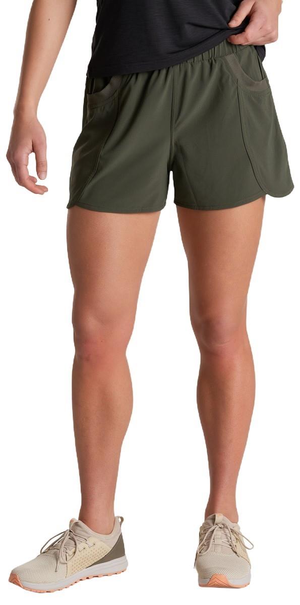 Vantage Trainer Shorts, 4" Inseam - Womens - black olive 1