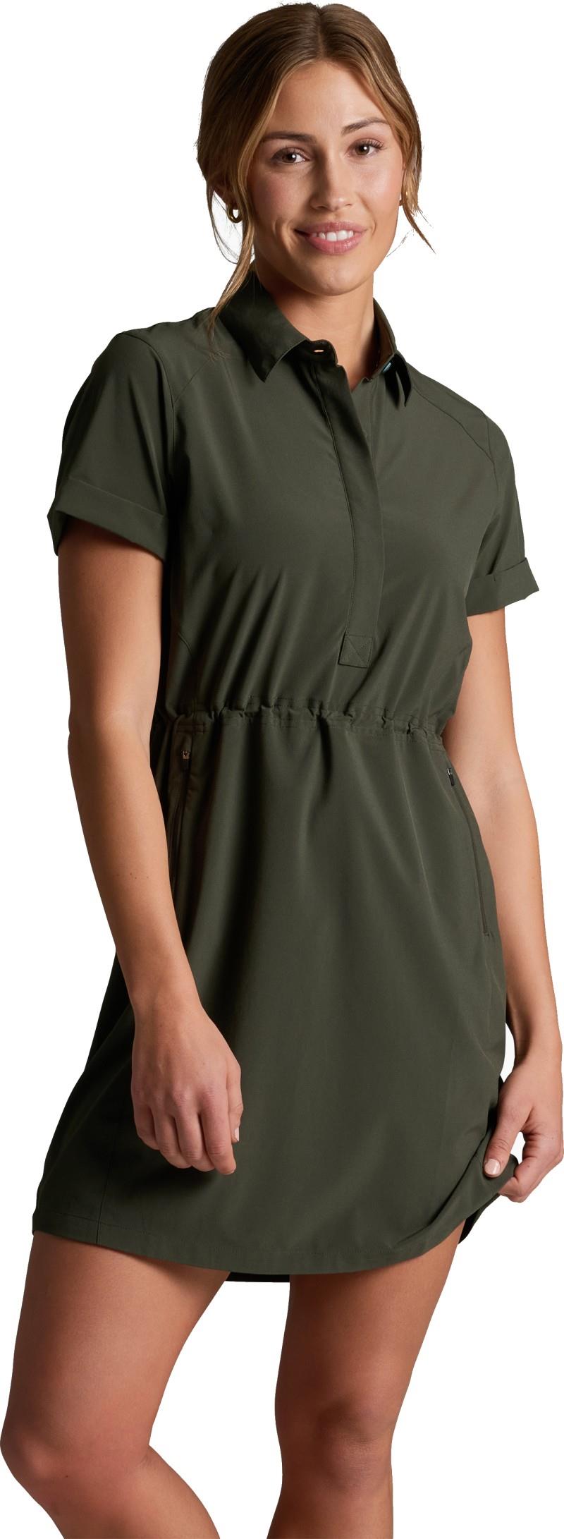 Vantage Travelr Dress - black olive 1