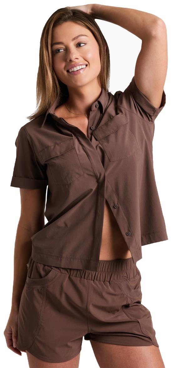 Vantage Travelr SS - Womens - coffee 1