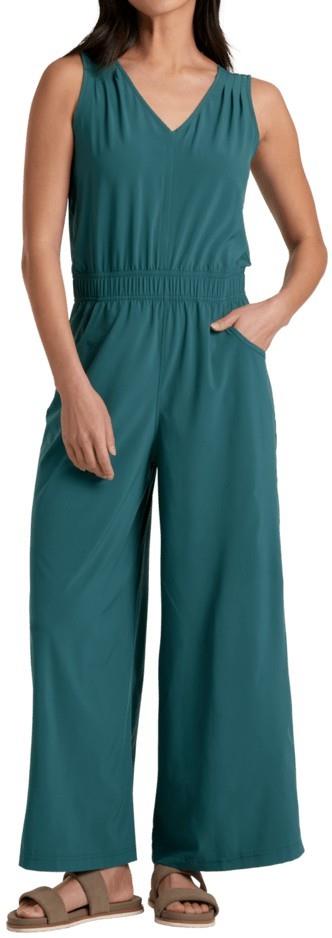 Vantage Wide Leg Jumpsuit - Womens - forest grove 1