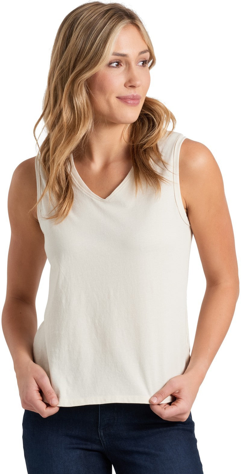 Vega Tank - Womens - stone 1