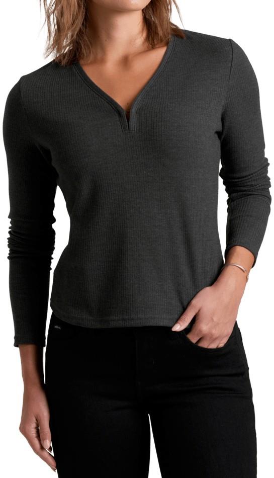 Verona LS - Womens - charcoal 1