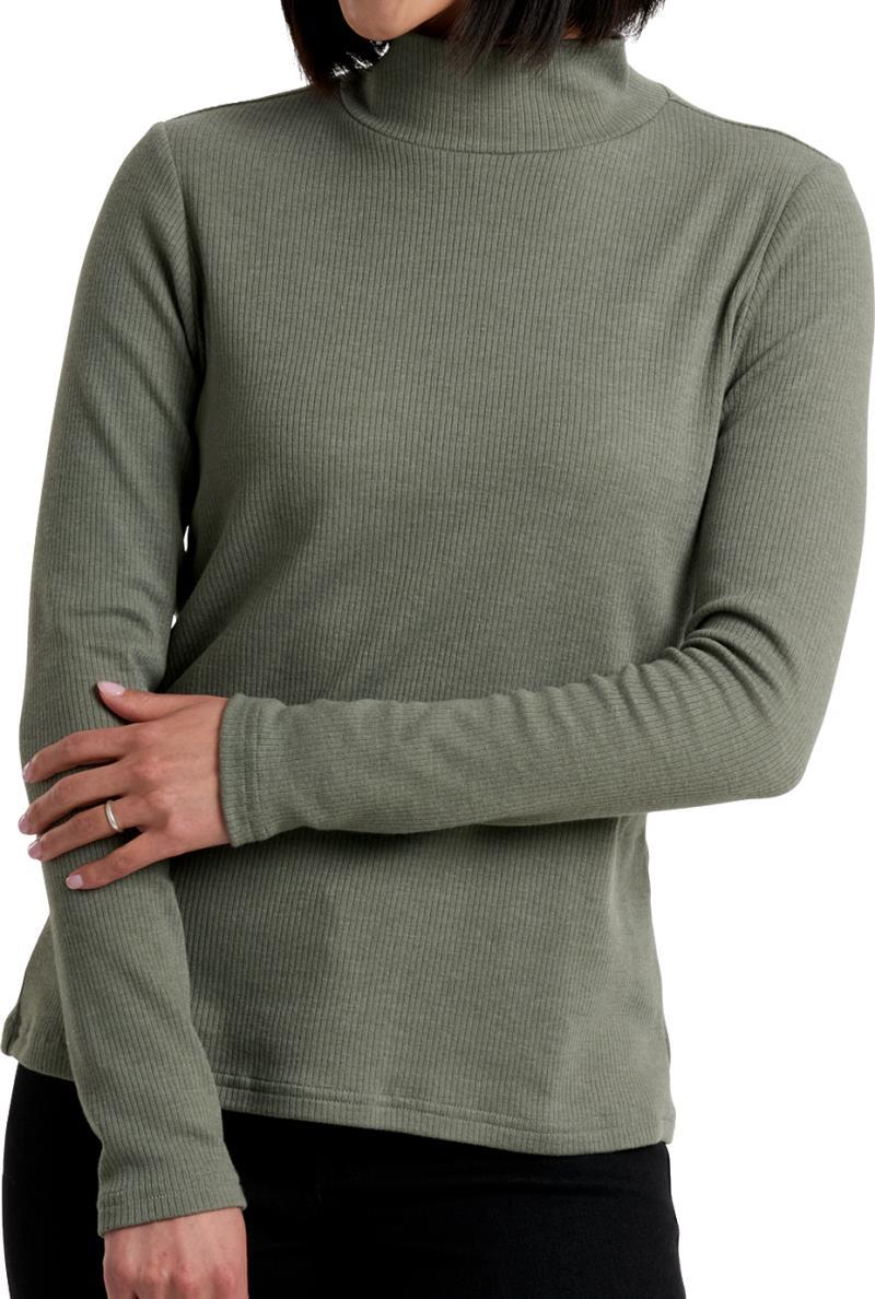 Verona Rib LS - Womens - Soft Pine 1