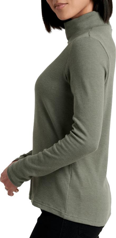 Verona Rib LS - Womens - Soft Pine 2
