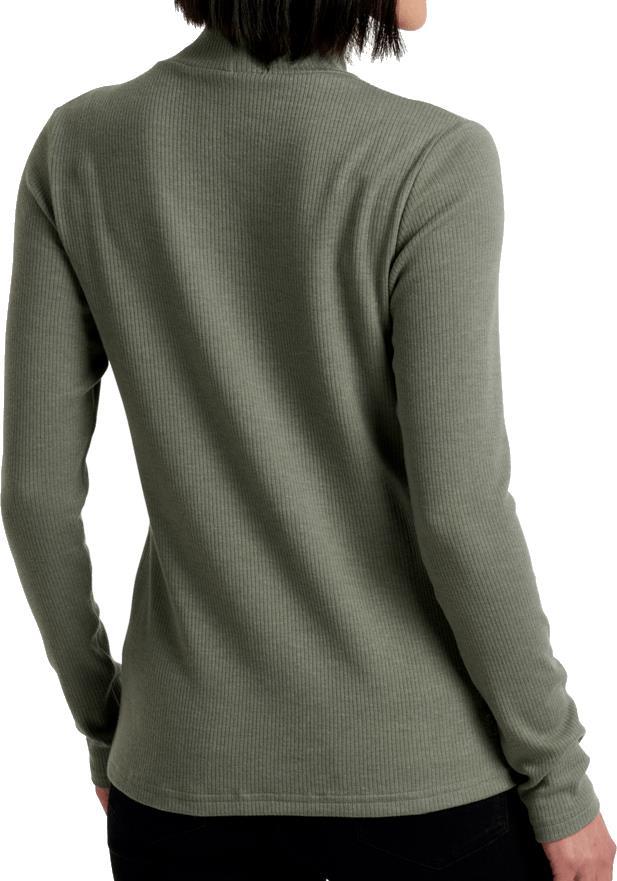 Verona Rib LS - Womens - Soft Pine 3