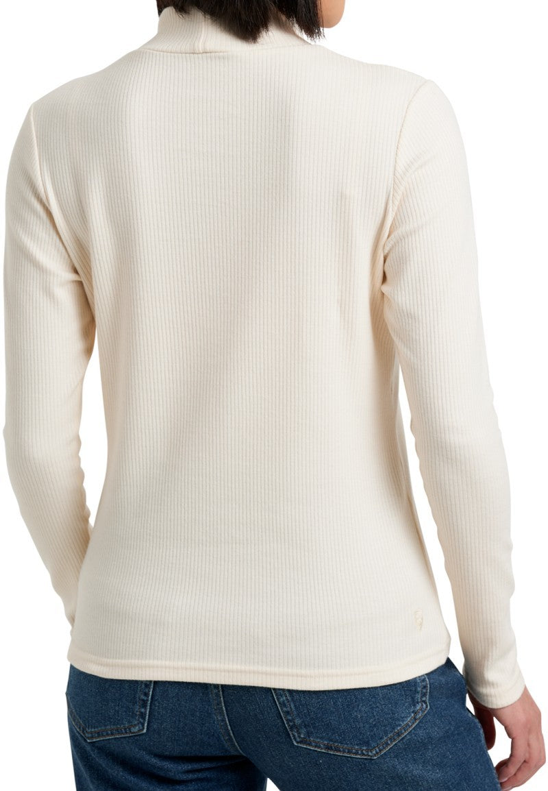 Verona Rib LS - Womens - natural 1