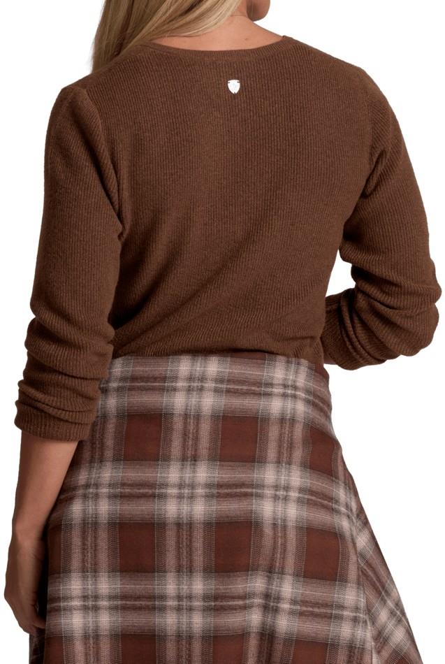 Vesper Henley Sweater - Womens - apple spice 1