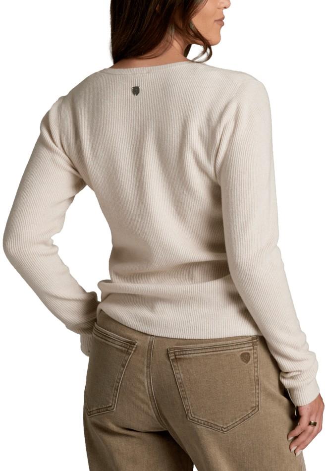 Vesper Henley Sweater - Womens - dove 1
