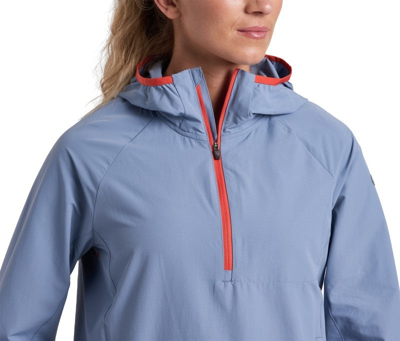 Wander 1/2 Zip - Womens - blue cove 1