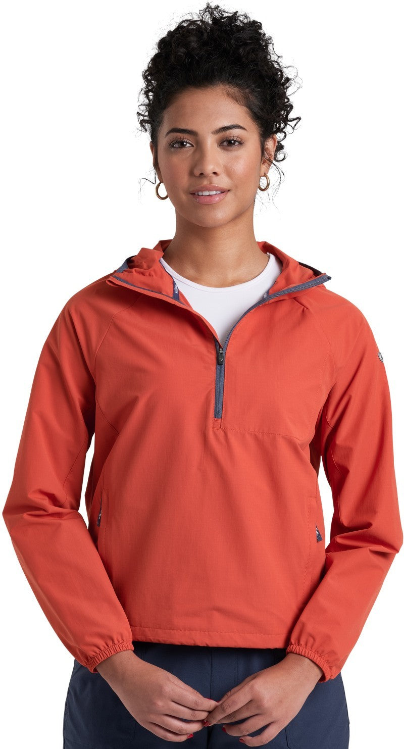 Wander 1/2 Zip - Womens - sunset 1