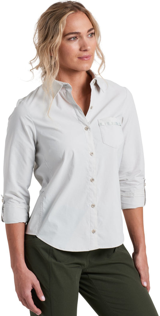 Wander LS - Womens - mist 1