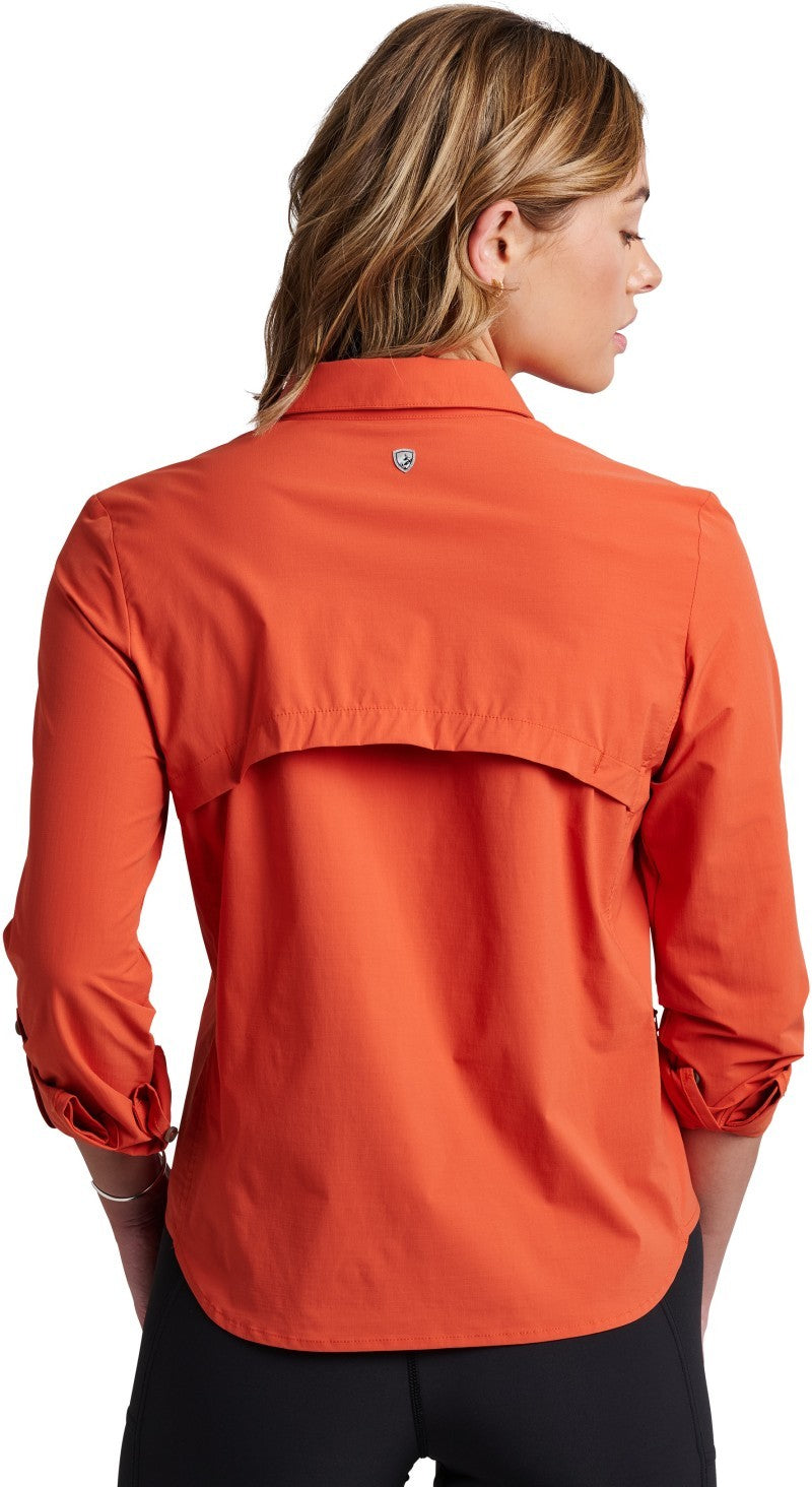 Wander LS - Womens - sunset 1