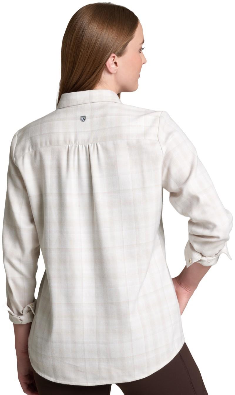 Whisper Flannel - Womens - sea salt 1